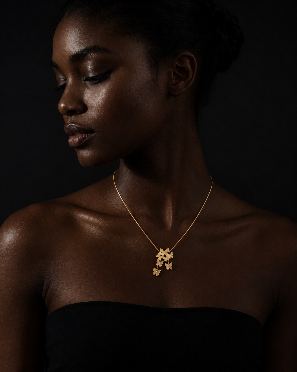 The Butterfly Cascade Necklace