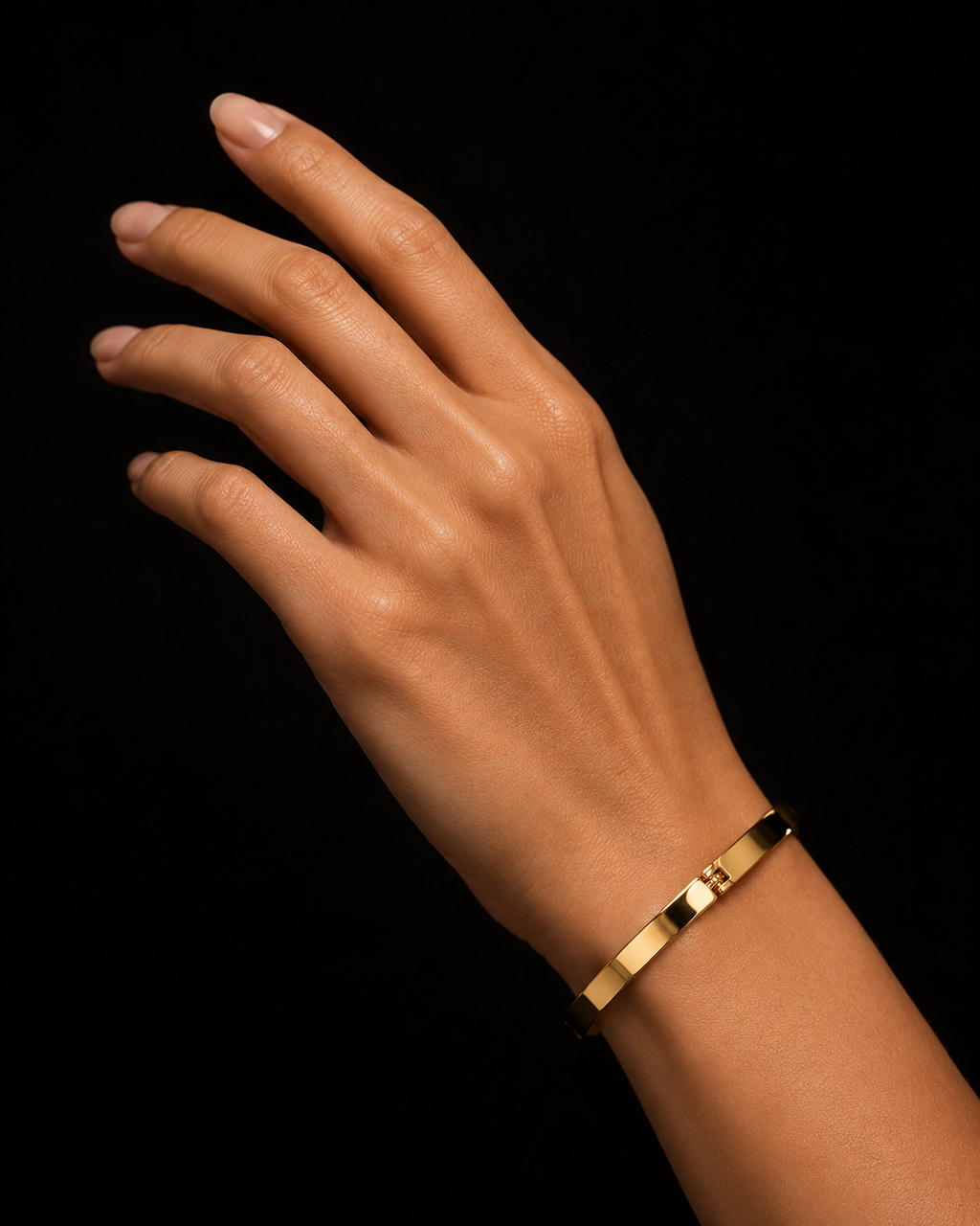 The Monolith Hinge Bangle