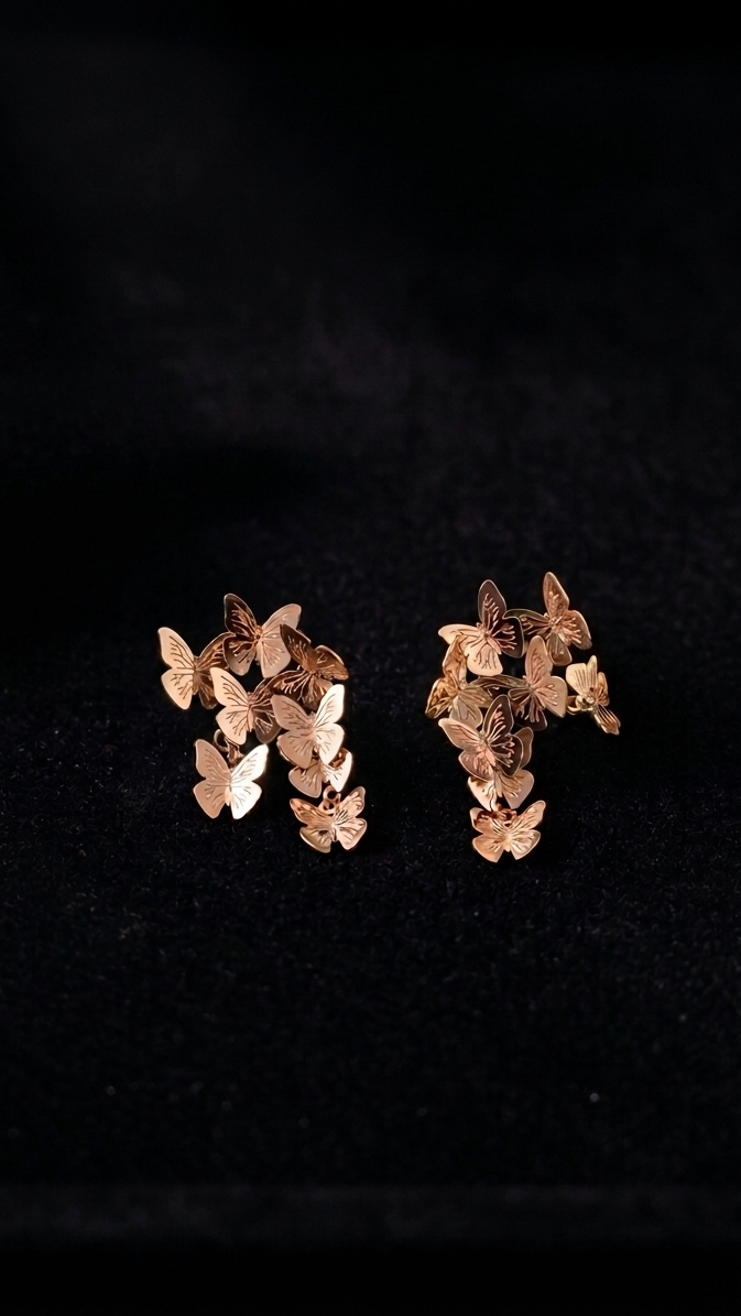The Butterfly Cascade Earrings