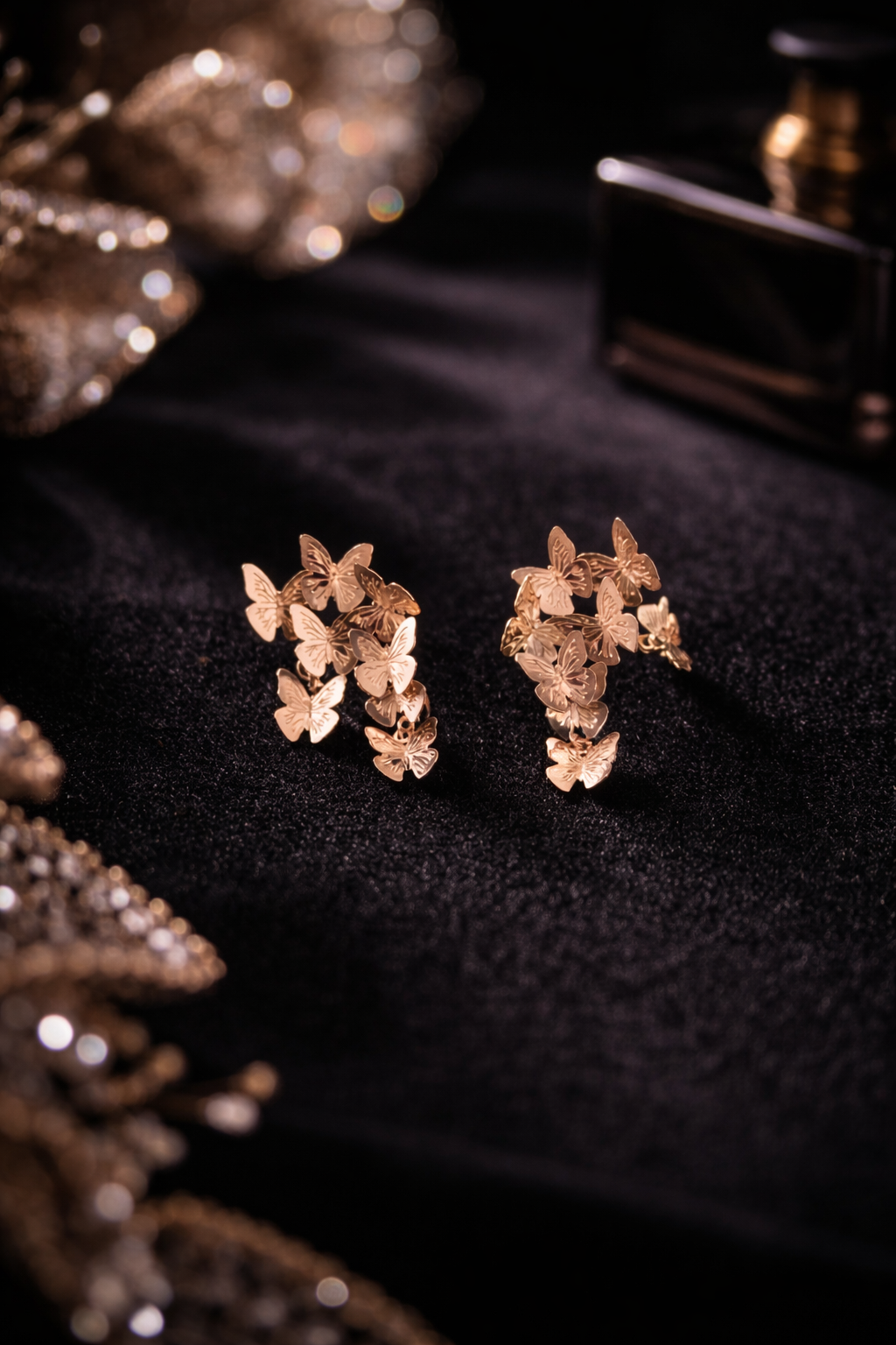 The Butterfly Cascade Earrings